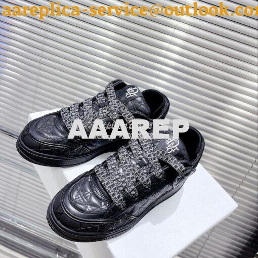 Replica Dior x ERL 2023 Cannage Sneakers Men Female 8
