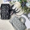 Replica Dior Lady D-Joy Bag Latte Cannage Calfskin with Diamond Motif 16