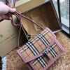 Replica Burberry Small Vintage Check and Leather Crossbody Bag 8006359 12