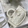 Replica Dior Lady D-Joy Bag Latte Cannage Calfskin with Diamond Motif