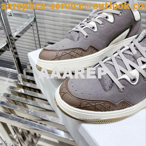 Replica Dior x ERL 2023 Suede Cannage Sneakers Men Female 15