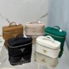 Replica Prada Leather mini-bag 1BH202 Caramel 12