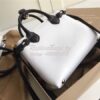 Replica Burberry Grainy Leather and House Check Tote Bag white black 10