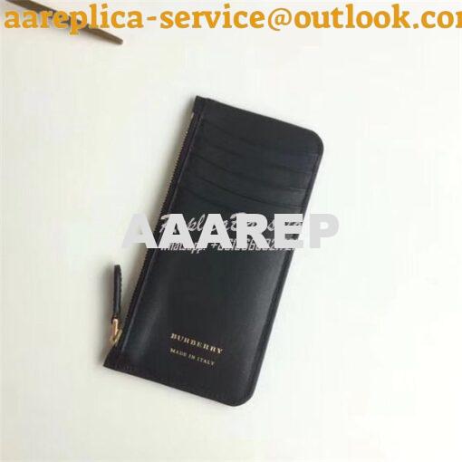 Replica Burberry leather Continental Kenton Wallet and Pouch 40731391 8