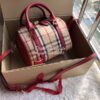 Replica Burberry The Small Alchester In Horseferry bowling bag brown 12