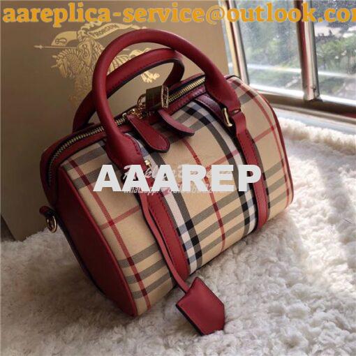 Replica Burberry The Small Alchester In Horseferry bowling bag 2