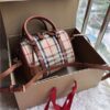 Replica Burberry The Small Alchester In Horseferry bowling bag black 12