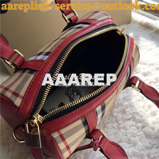 Replica Burberry The Small Alchester In Horseferry bowling bag 10