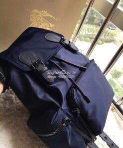 Replica  Burberry The Large Rucksack Backpack in dark blue Technical N