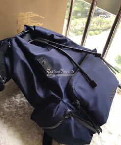 Replica  Burberry The Large Rucksack Backpack in dark blue Technical N 2