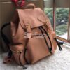 Replica Burberry The Medium Rucksack in blossom pink Deerskin with Res 15
