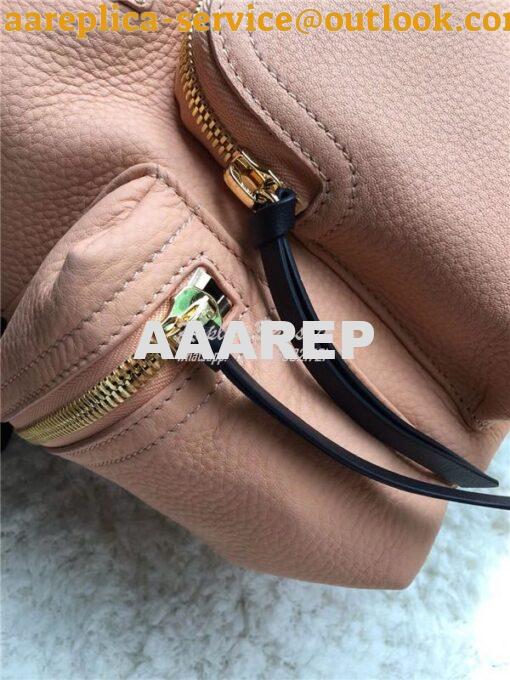 Replica Burberry The Medium Rucksack in pale apricot Deerskin with Res 7