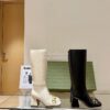 Replica Gucci Women's Knee-High Boot With Horsebit 643889 Black 9