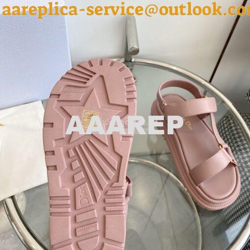 Replica Dior D-Wave Sandals in Lambskin KCQ893 28