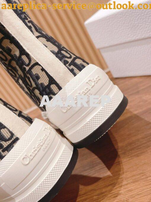 Replica Dior Walk'n'Dior High-top Platform Sneaker KCK382P T05 9