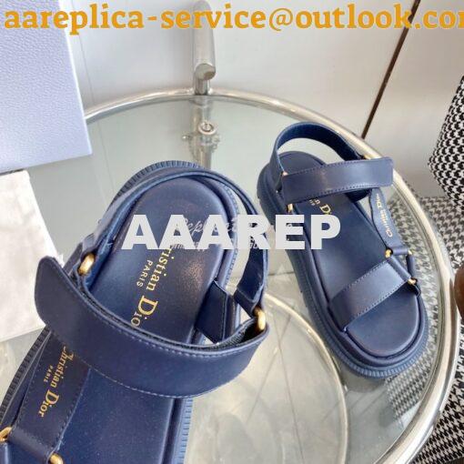 Replica Dior D-Wave Sandals in Lambskin KCQ893 33