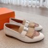 Replica Hermes Royal Loafer Goatskin With Fringe Tone-On-Tone Lacquere 11