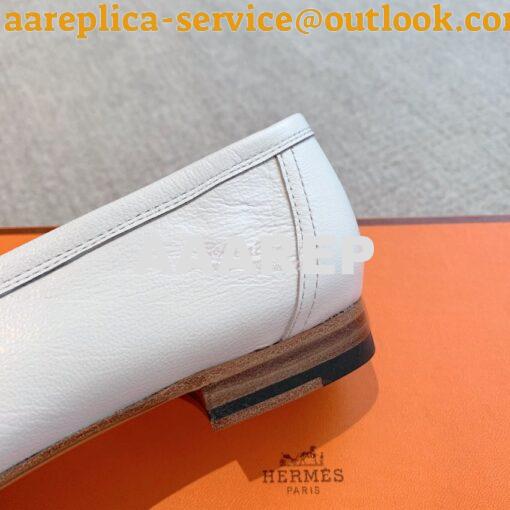 Replica Hermes Royal Loafer Goatskin With Fringe H H181070Z Black 8