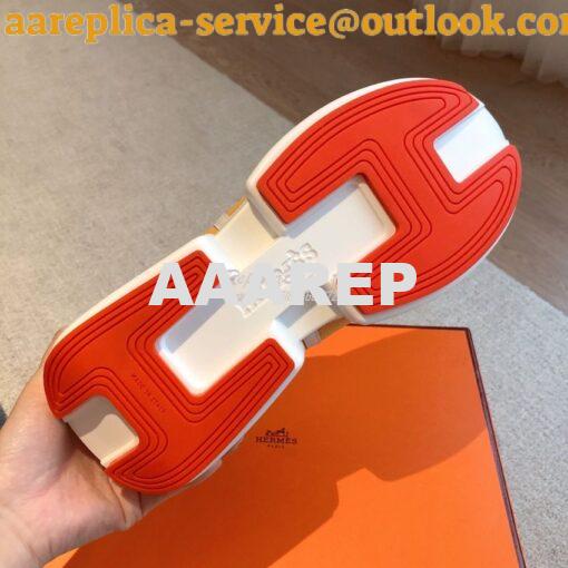 Replica Hermes Men Female Giga Sneaker H231008Z T11 10