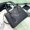 Replica Prada Galleria Saffiano leather small bag 1BA896 Black