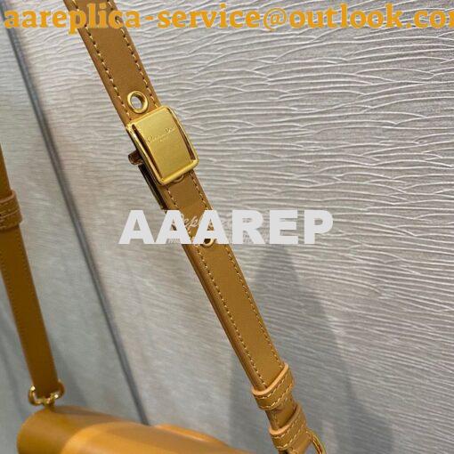 Replica Dior Bobby East-West Bag Amber Box Calfskin M9327 7