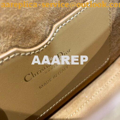Replica Dior Bobby East-West Bag Amber Box Calfskin M9327 10