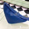 Replica Leather Prada Triangle Bag 2VY007 Bluette