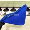 Replica Canvas Prada Triangle Bag 2VY007 Cobalt Blue