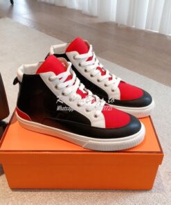 Replica Hermes Men Female District Sneaker H212897 High-top sneaker in