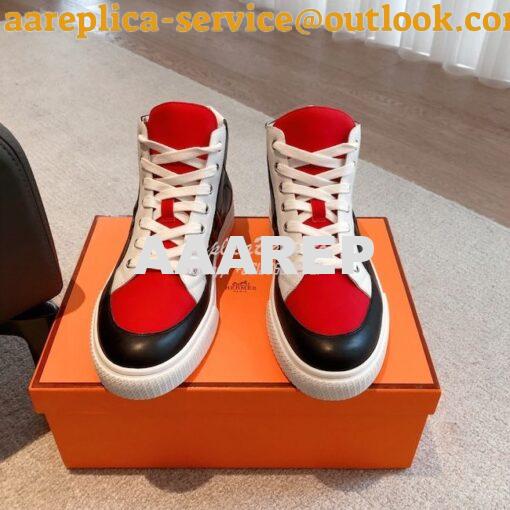 Replica Hermes Men Female District Sneaker H212897 High-top sneaker in 4