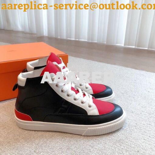 Replica Hermes Men Female District Sneaker H212897 High-top sneaker in 5