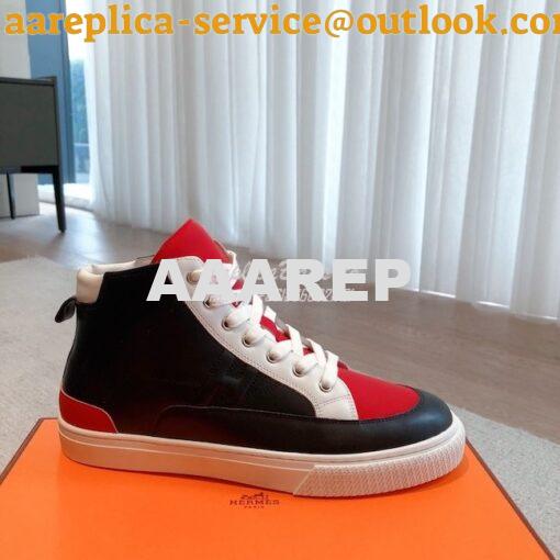 Replica Hermes Men Female District Sneaker H212897 High-top sneaker in 6