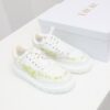 Replica Dior Addict Sneaker Green Toile de Jouy Technical Fabric KCK30
