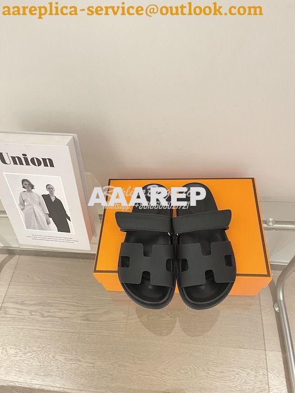 Replica Hermes Chypre Sandal Calfskin H222297Z 2 Replica Hermes Chypre Sandal Calfskin H222297Z 2