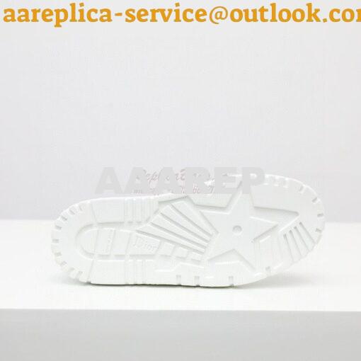 Replica Dior D-Player Sneaker Grey Quilted Nylon KCK315N 8