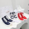 Replica Dior D-Player Sneaker Red Quilted Nylon KCK315N