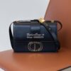 Replica Dior 30 Montaigne Bag with Tonal Enamel CD M9203U Black