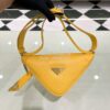 Replica Prada Triangle Saffiano Leather Belt Bag 2VL039 Black 11