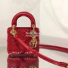 Replica Dior Medium Lady D-Lite Bag Graffiti Je'taime d'Amour Embroide 18
