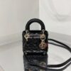 Replica Lady Dior Bag Micro Dioramour Red Cannage Lambskin with Heart 10