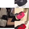 Replica Prada Leather shoulder bag 3 Layers 1BH194 Black 11