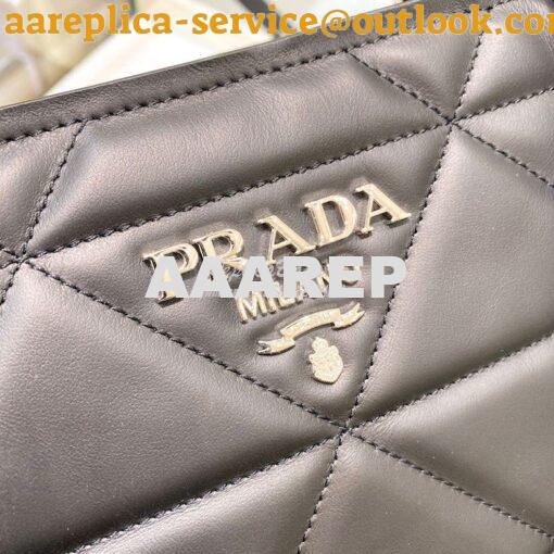 Replica Prada Spectrum Small Leather Bag 1BA311 Black 4