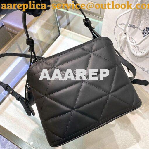 Replica Prada Spectrum Small Leather Bag 1BA311 Black 10