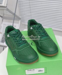 Replica Dior World Tour B27 Low-Top Sneaker Green Oblique Galaxy Leath 2