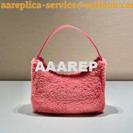 Replica Prada Re-edition 2000 Terry Mini-bag 1NE515 Pink 10