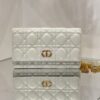 Replica Dior Caro Belt Pouch With Chain in Latte Supple Cannage Calfsk