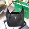 Replica Prada Leather Handbag 1BC127 Cornflower 10