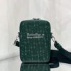 Replica Dior World Tour Messenger Pouch Green Oblique Galaxy Leather