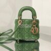 Replica Micro Lady Dior Bag Rose Des Vents Cannage Lambskin S0856 10