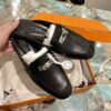 Replica Hermes Hariston Oxford Shoes H Cadenas in Glazed Calfskin H232 11